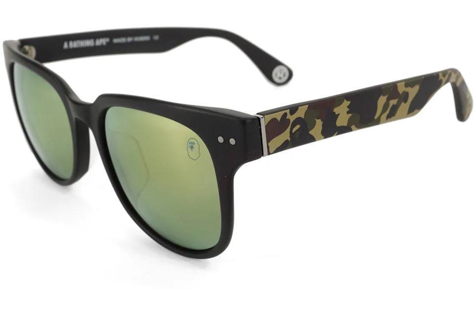 BAPE 1st Camo Sunglasses Green