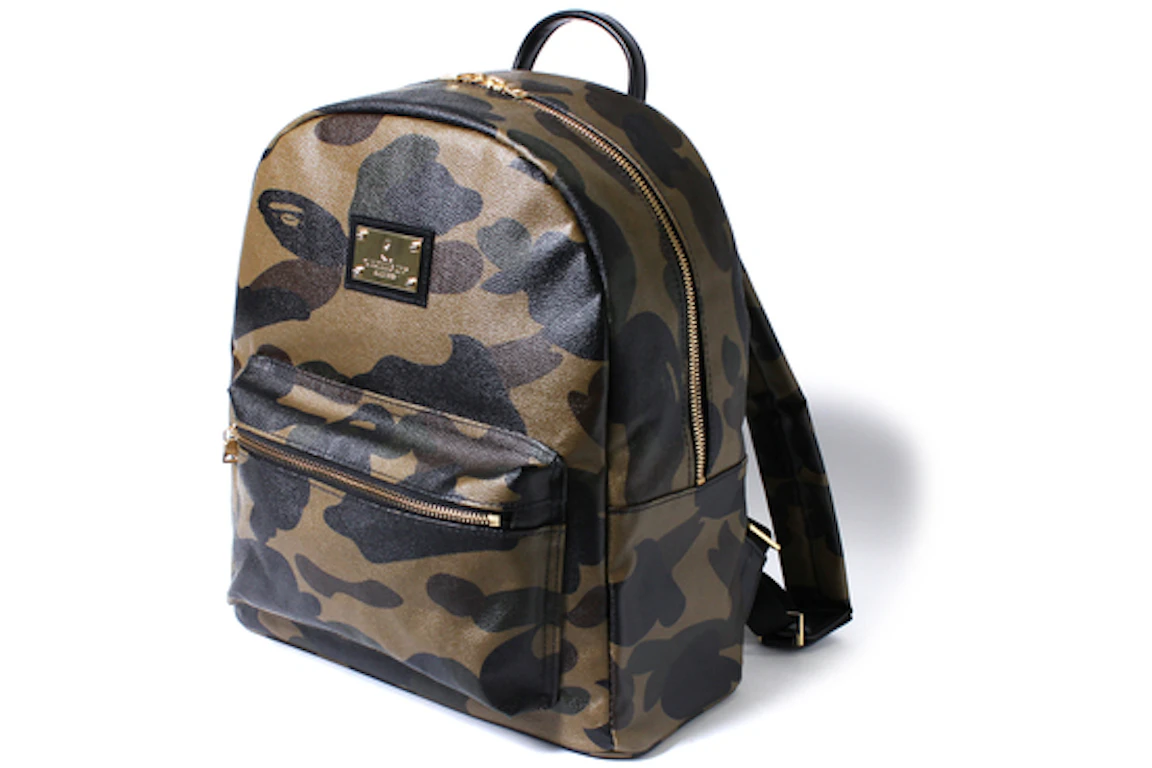 BAPE 1st Camo Backpack Green