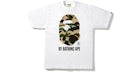 BAPE 1st Tarnfarbe By Bathing Tee Weiß/Tarnfarbe