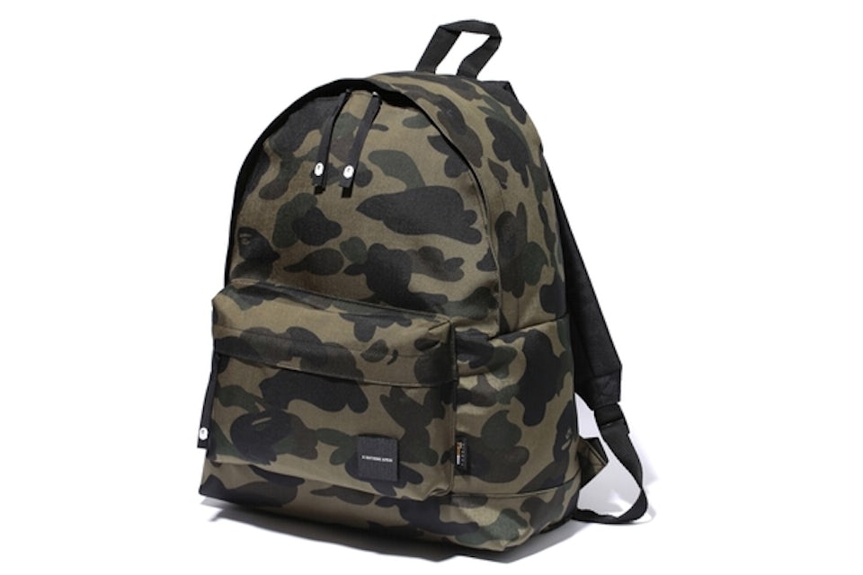 A Bathing Ape Color Camo Day Pack for New York