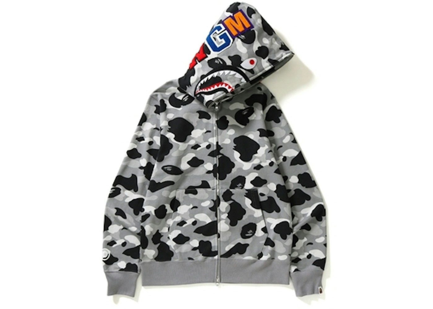 Bape shark hoodie retail Clearance