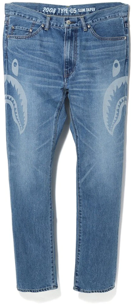 Bape Shark Jeans - WGM - Medium - New RRP £395 