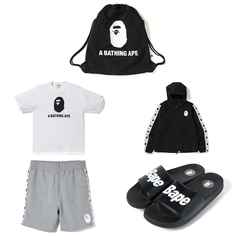 BAPE 2018 Summer Bag (Whole Set) White/Black/Grey 男装- SS18 - CN