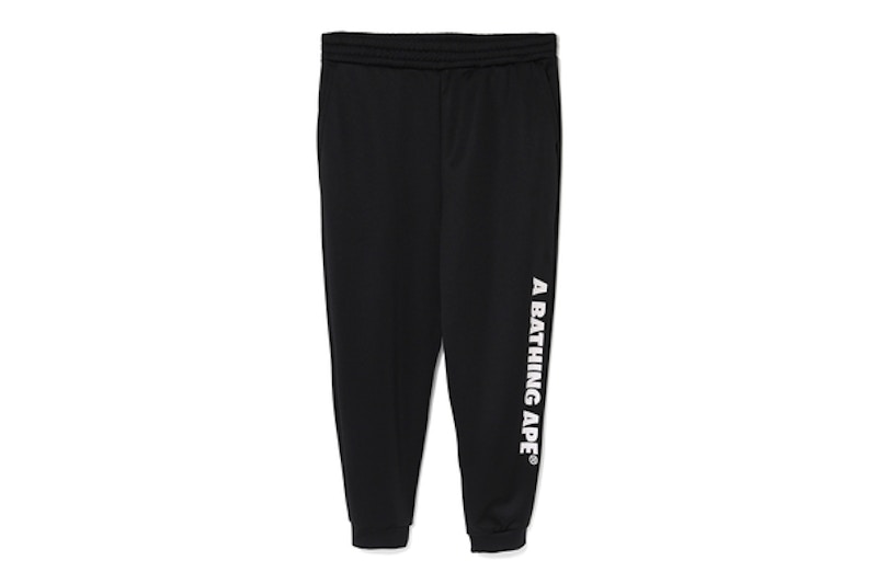 BAPE A Bathing Ape Slim Sweat Pants Black - FW18 メンズ - JP