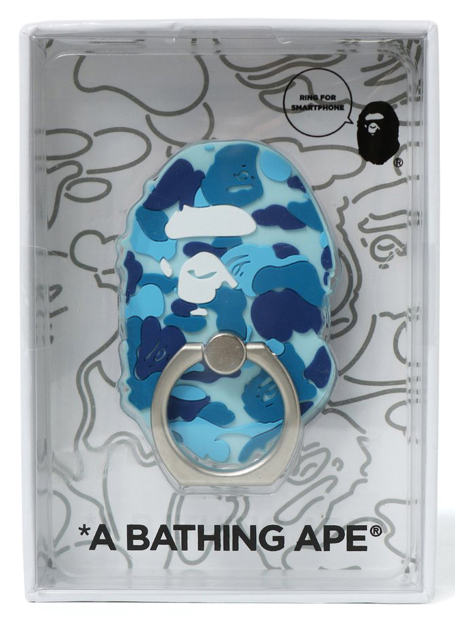 BAPE ABC Ape Head Smartphone Ring Blue - SS18 - TW