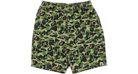 BAPE ABC Camo Beach Shorts Green