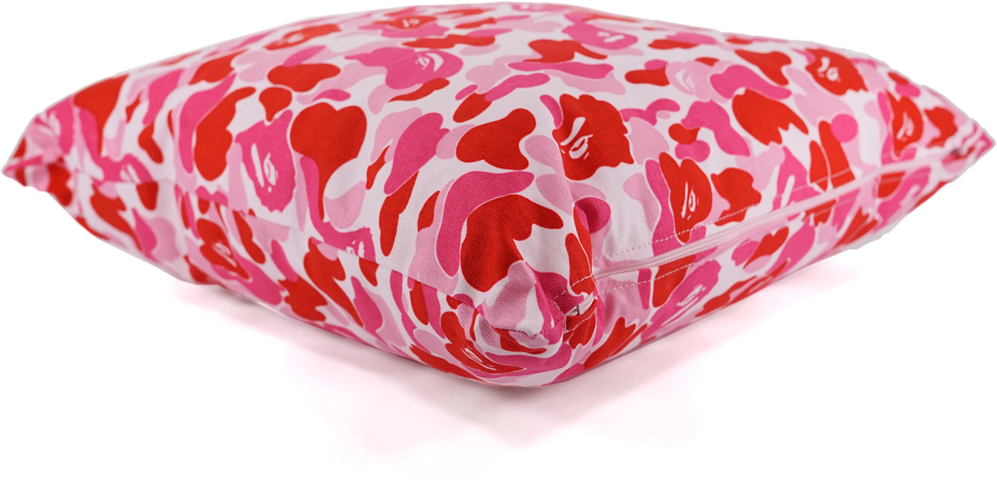 ABC Camo Pink White Red OG Pillow Cushion