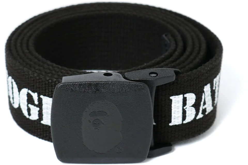 BAPE ATS Stencil GI Belt Black