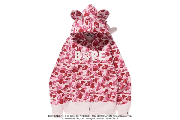2XL be@rbrick abc camo hoodie ピンク パーカー