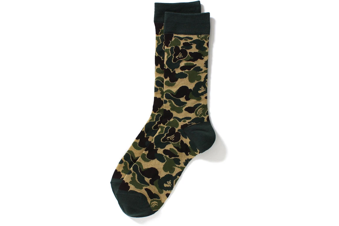BAPE Abc Jacquard Socks Socks Green