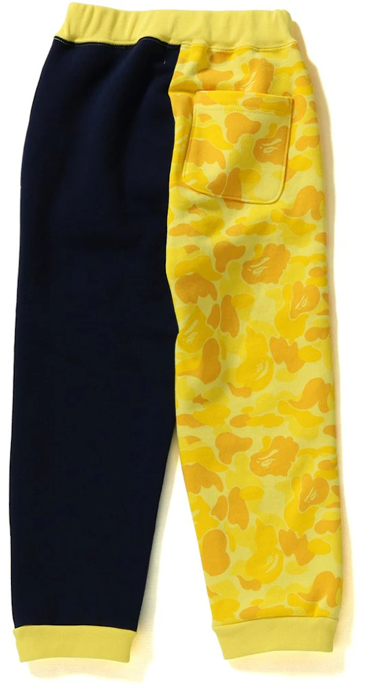 BAPE Abc Milo Shark Sweat Pants Pants (Kids) Yellow Kids' - US