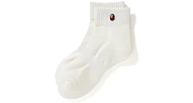 BAPE Ankle Socks White