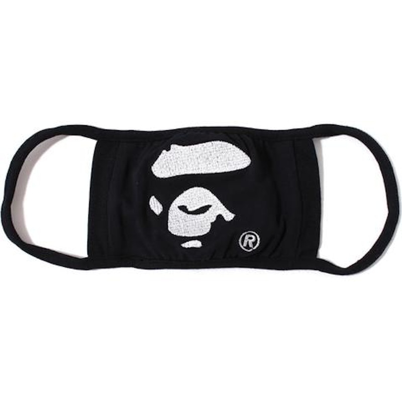 BAPE Ape Face Mask Black - FW18 Men's - US