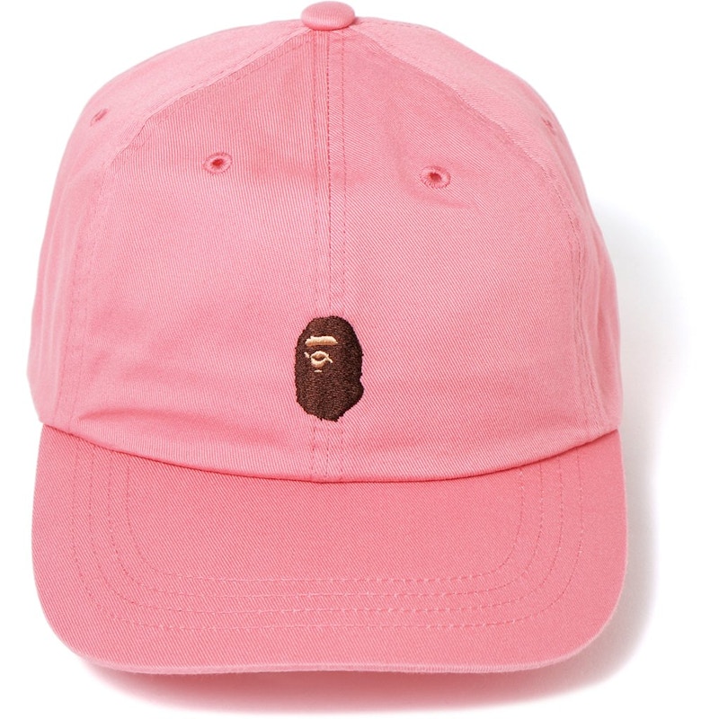 bathing ape pink hat