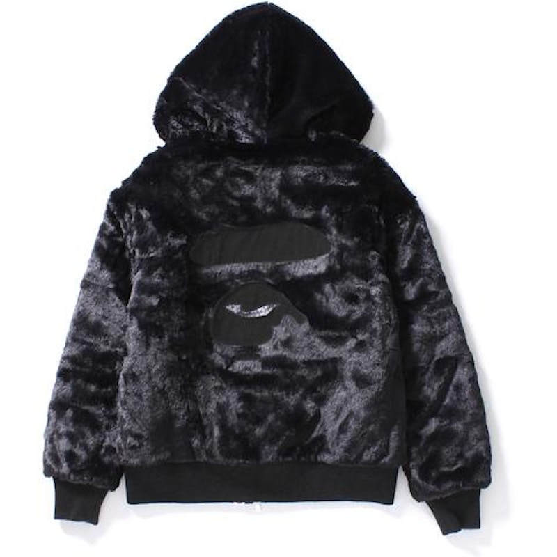 Bape hotsell fur hoodie