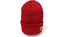 BAPE Ape Head One Point Knit Cap Red
