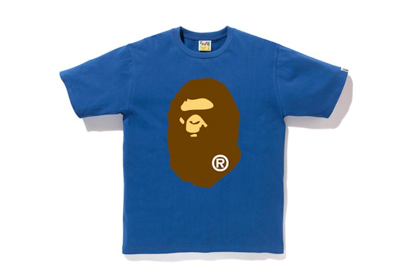 BAPE Ape Head Tee Blue