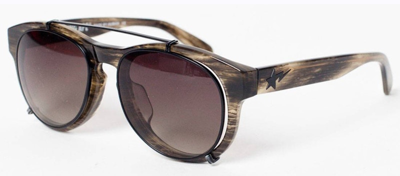 BAPE BS13014 Sunglasses Brown - US