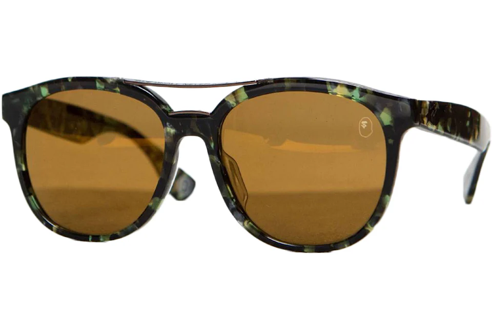 BAPE BS13024 Sunglasses Green