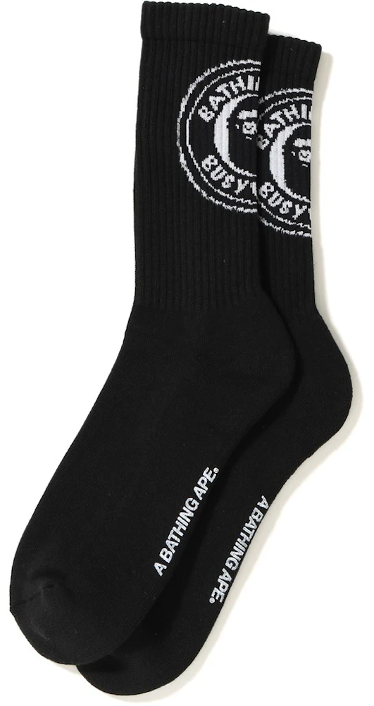 BAPE BWS Socks Black - SS18 Men's - US