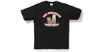 BAPE X The Simpsons Baby Milo A ndBart Skateboard Tee Black