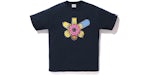 BAPE X The Simpsons Baby Milo Donut Tee Navy