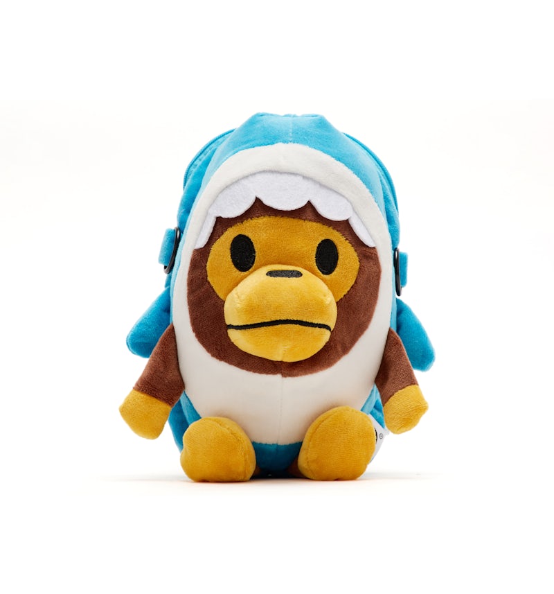 Bape Baby Milo Plush Shark Mobile Bag Blue US