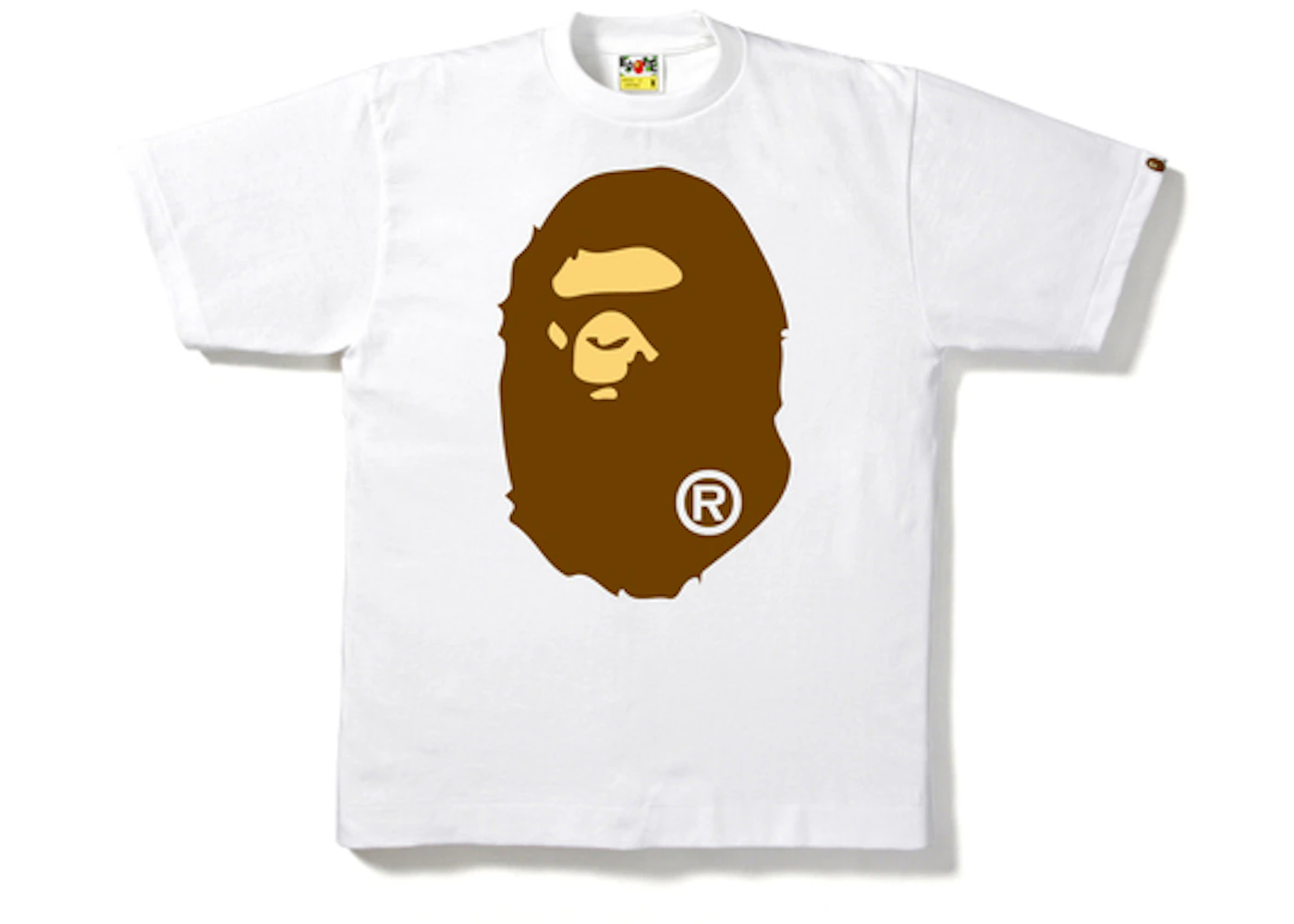 BAPE Big Ape Head Tee White Men's US - Main Image