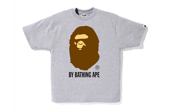 BAPE By Bathing Tee Gray