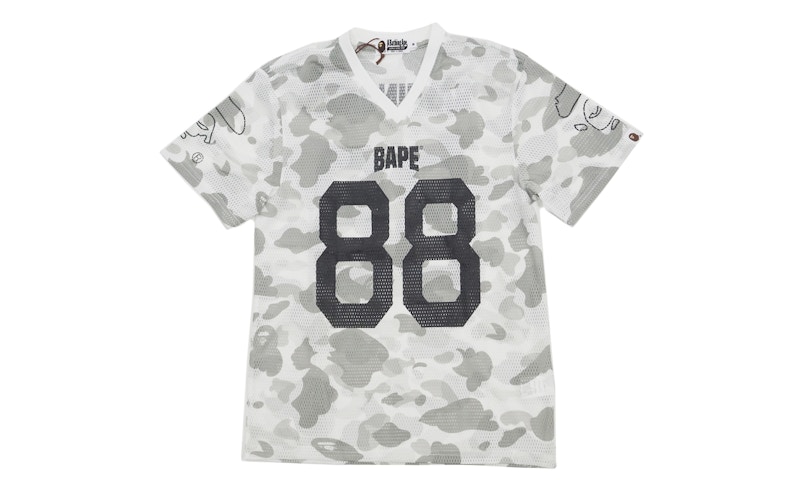 BAPE Camo Mesh Football White Camo White Men's - US BAPE Camo Mesh Football White Camo White Men's - US