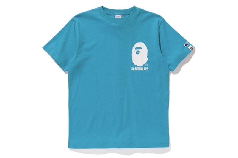 BAPE Champion Tee Championtee Blue Men's - US