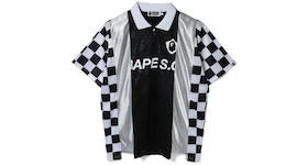 BAPE Checkered Game Jersey Black