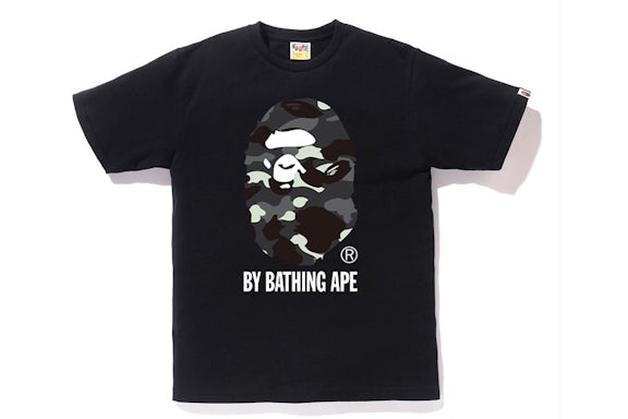 BAPE City Camo By Bathing Tee (SS18) Black/Black