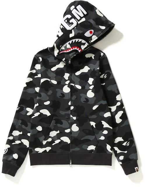 Bape Shark Embroidery Shark Hoodie - Medium - Brand New! 100% Genuine