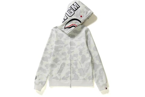 Bluza Bape Camo Bape Shark Hoodie Cena COLOR CAMO SHARK ZIP HOODIE