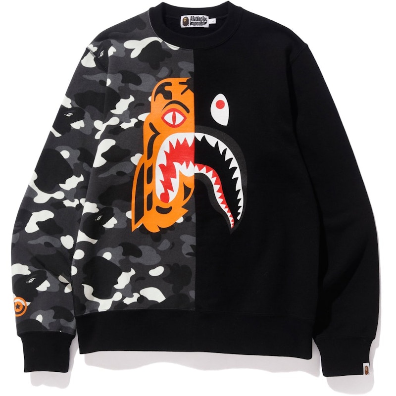 bape tiger shark tee