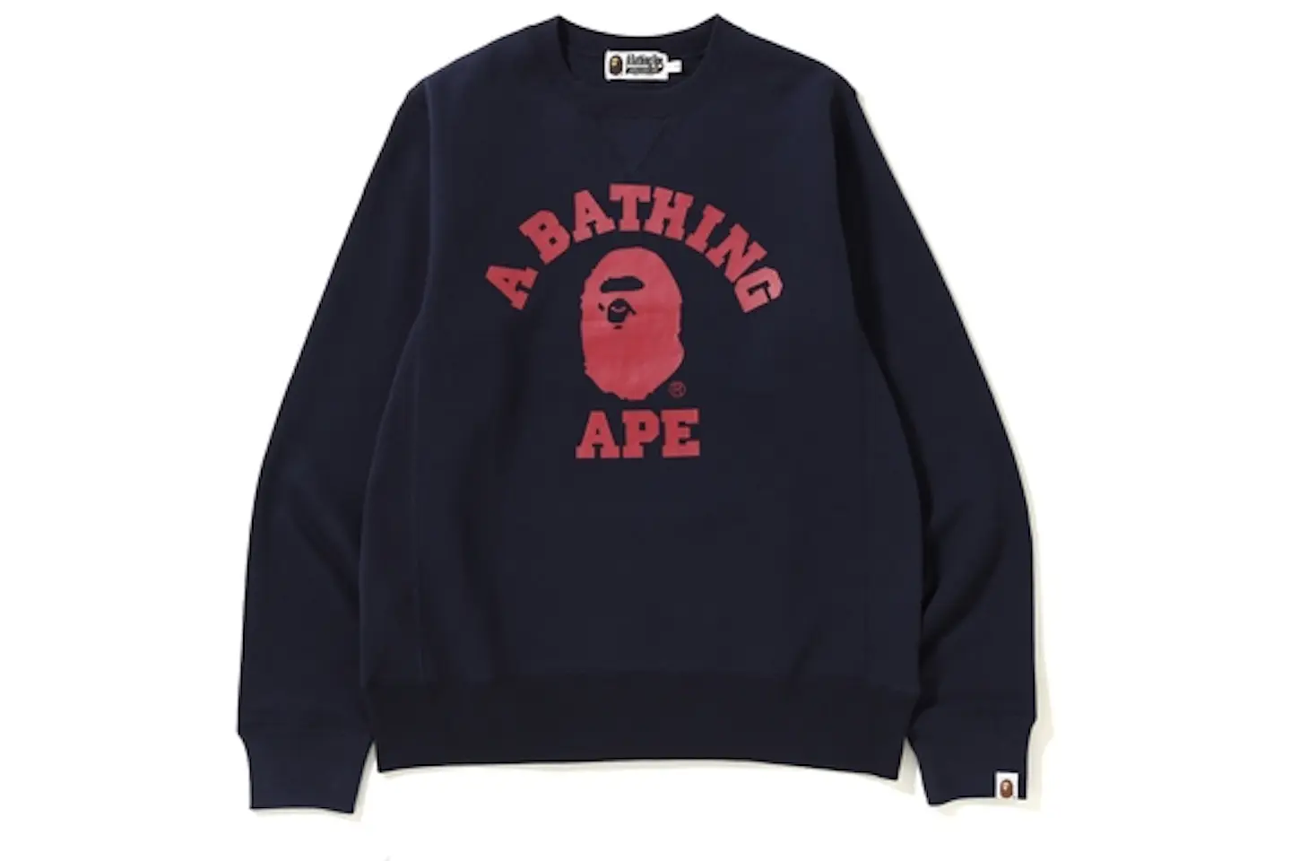 Bape college crewneck Clearance