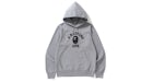 BAPE College Pullover Hoodie Gray