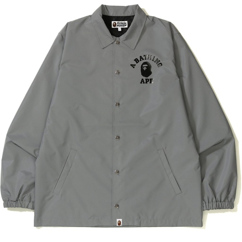 grey coach jacket