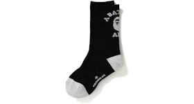BAPE College Socks Black