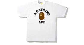 T-shirt BAPE College blanc