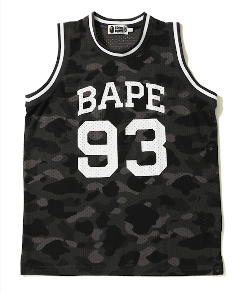 COLOR CAMO BASKETBALL TANK TOP | bape.com