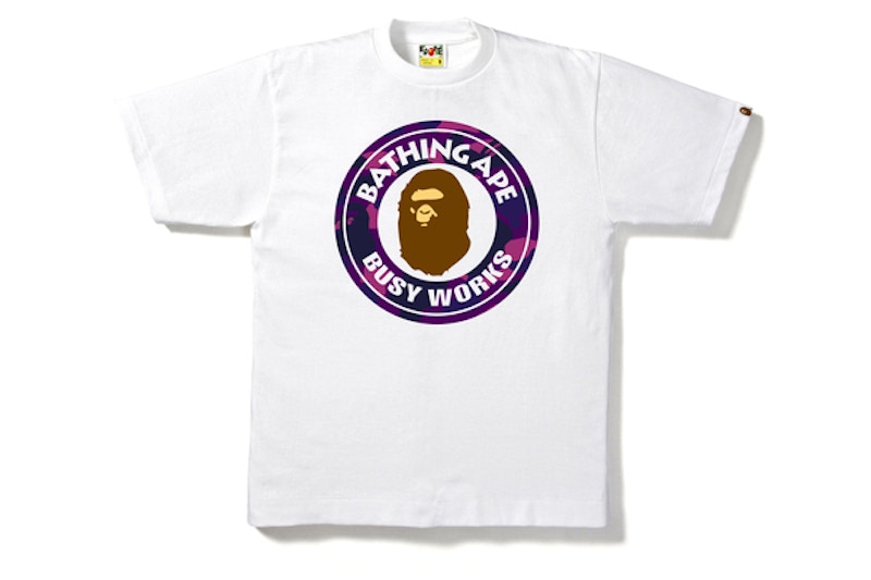 purple bape logo