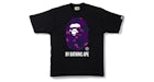 BAPE Color Camo By Bathing Tee Black/Purple