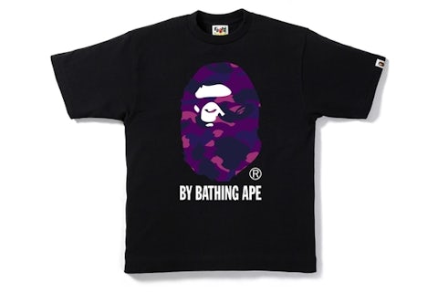 Shirt Maglia Bape Maglietta Bape Viola Bape Maglia Online
