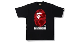 BAPE Color Camo By Bathing Tee Black/Red