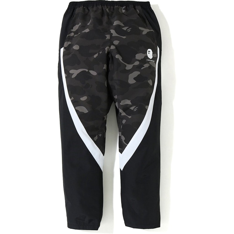 BAPE Color Camo Color Block Pants Black Men's - SS19 - US