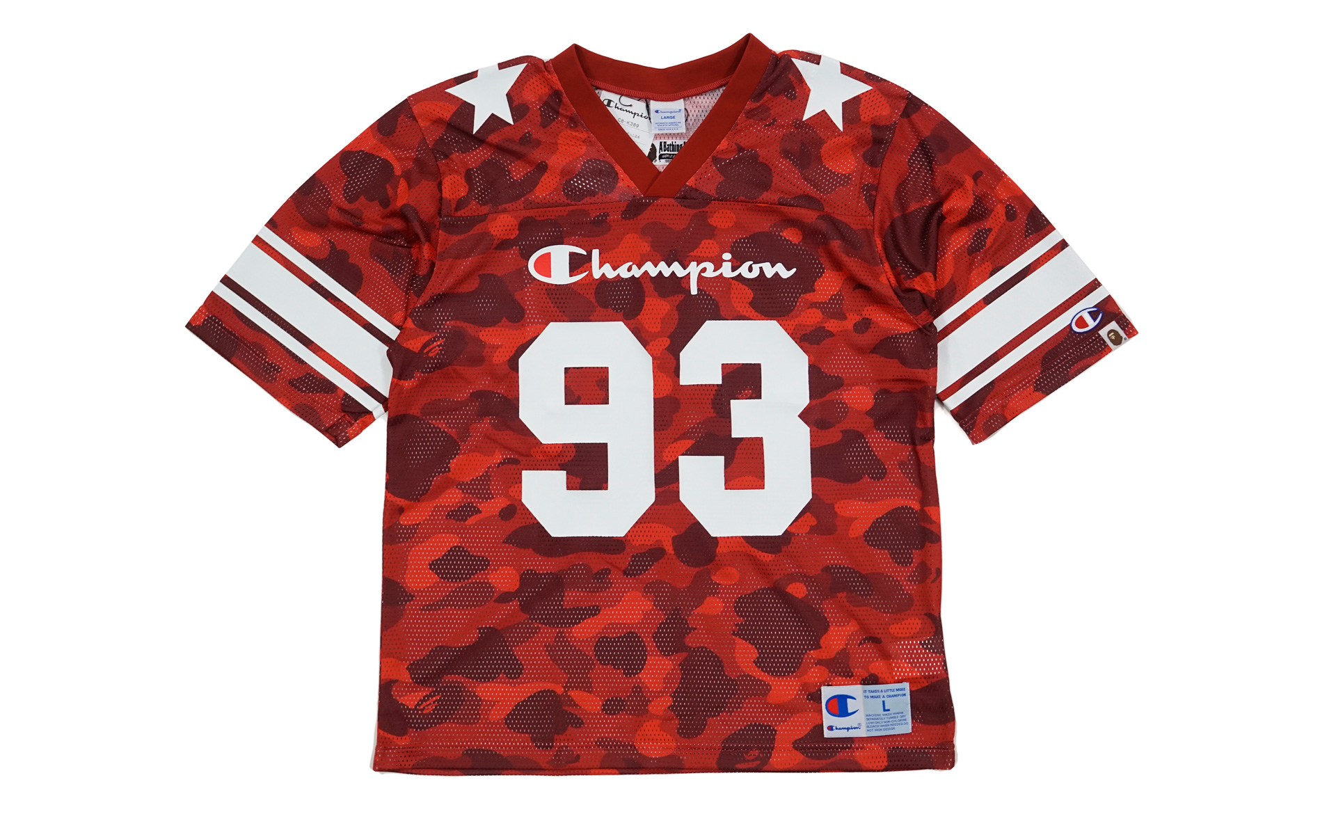 Champion bape jersey on sale