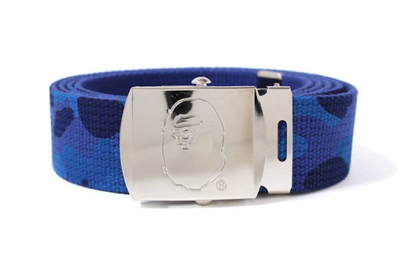 BAPE Color Camo Gi Belt Navy/Silver Men's - US