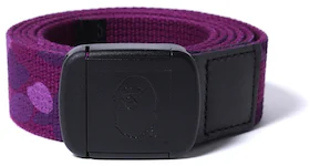 BAPE Color Camo Gi Belt Purple Camo